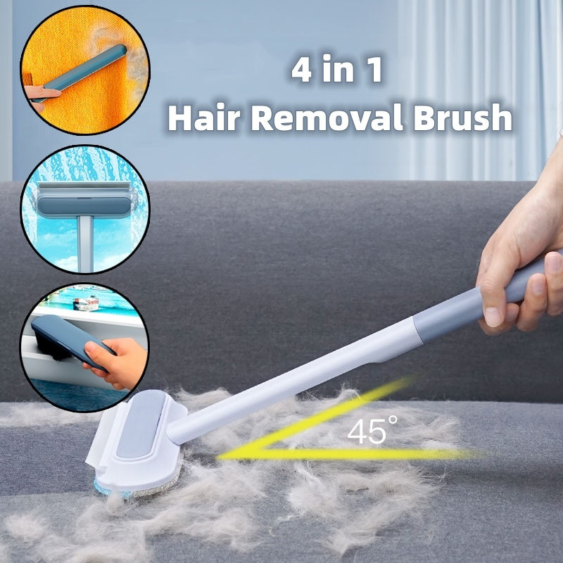 4-in-1 Pet Hair Remover Brush – Dog & Cat Cleaner Tool