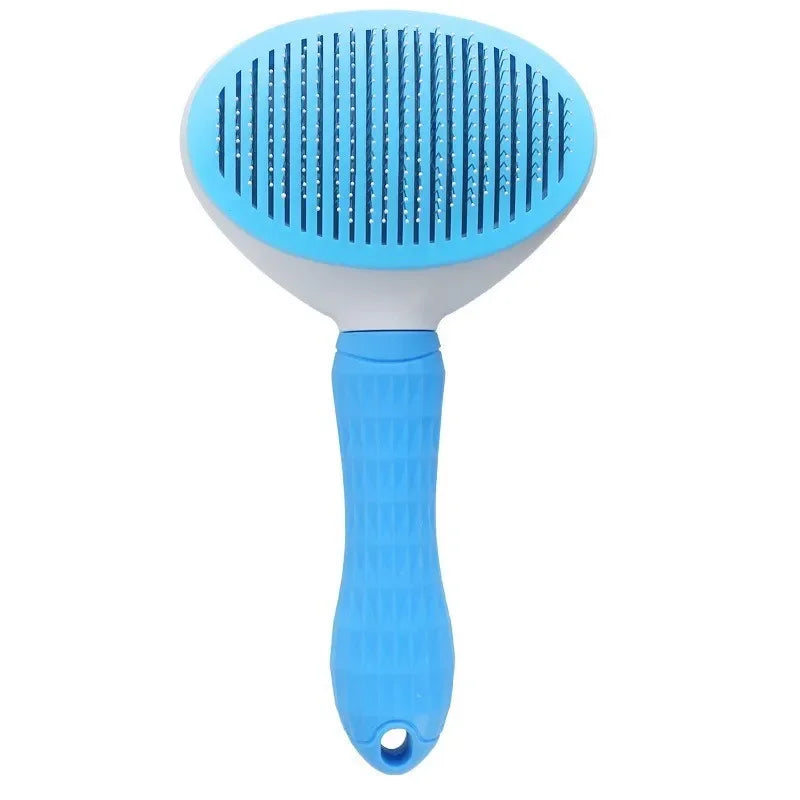 Self-Cleaning Pet Brush – For Dogs & Cats Grooming
