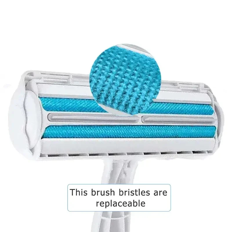 One-Hand Pet Hair Remover Roller – Self-Cleaning