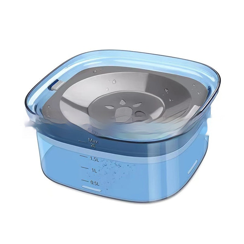 70oz Spill-Proof Dog Water Bowl – Large & Visible Level