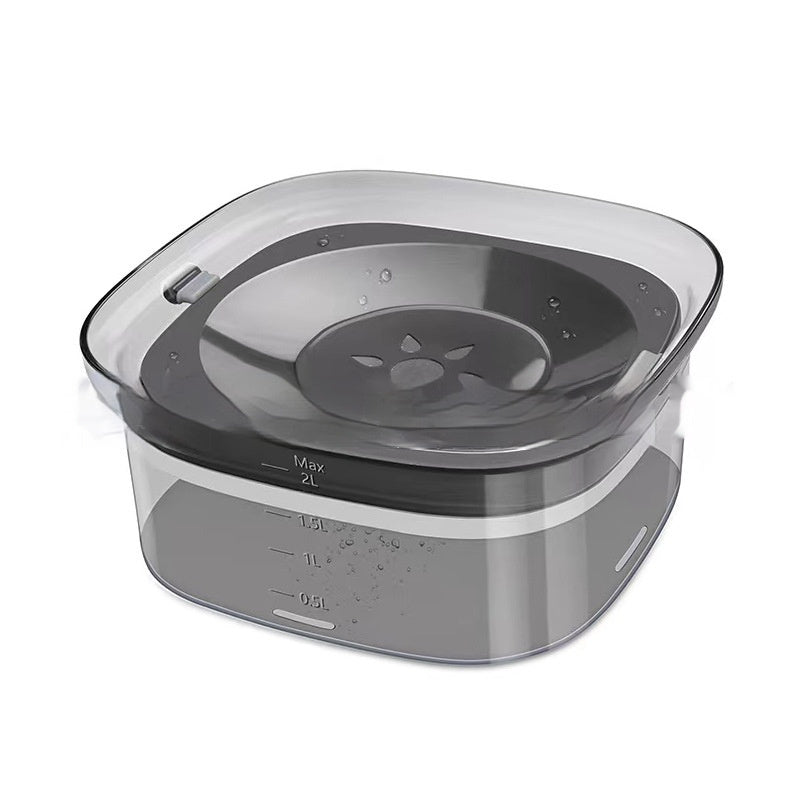 70oz Spill-Proof Dog Water Bowl – Large & Visible Level