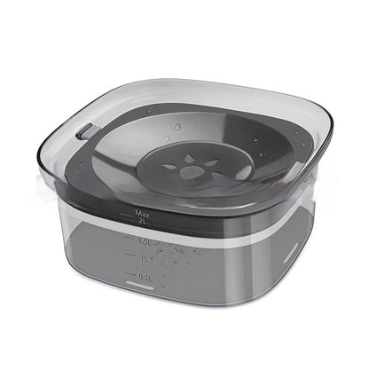70oz Spill-Proof Dog Water Bowl – Large & Visible Level