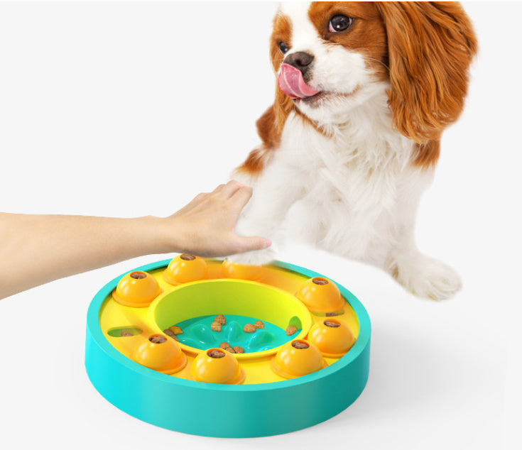 Dog Puzzle Toy & Slow Feeder – IQ Training Bowl