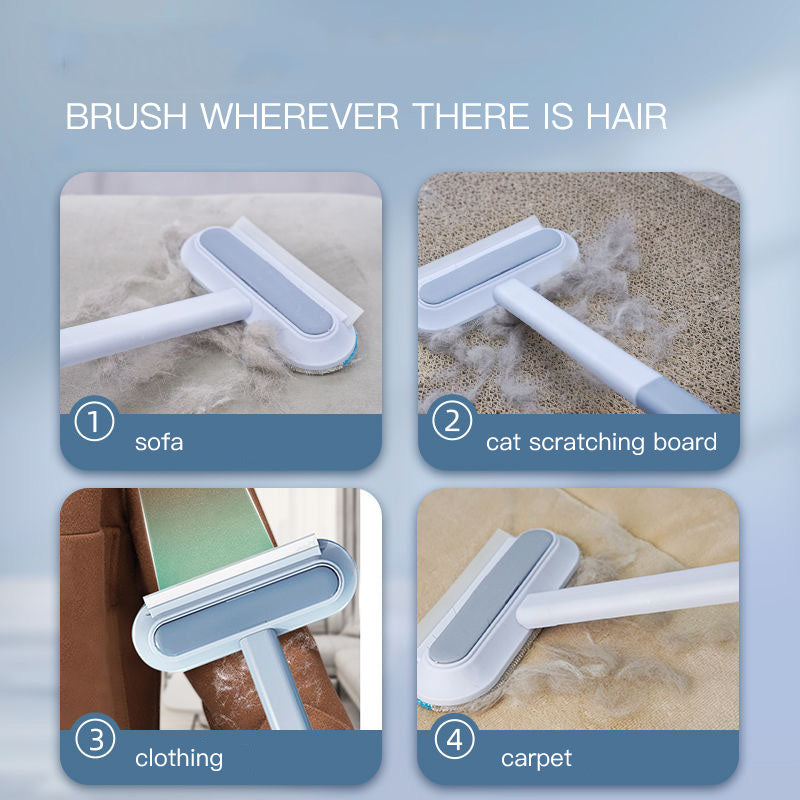 4-in-1 Pet Hair Remover Brush – Dog & Cat Cleaner Tool