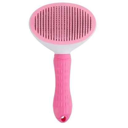 Self-Cleaning Pet Brush – For Dogs & Cats Grooming