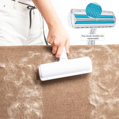 One-Hand Pet Hair Remover Roller – Self-Cleaning