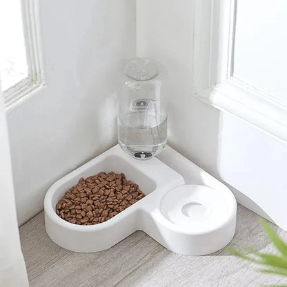 Automatic Pet Bowl – Dual Use for Feeding & Drinking
