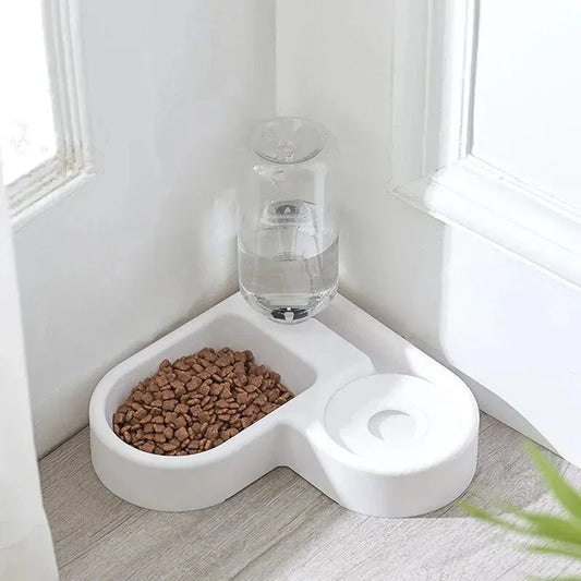 Automatic Pet Bowl – Dual Use for Feeding & Drinking