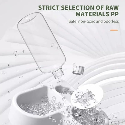 Automatic Pet Bowl – Dual Use for Feeding & Drinking
