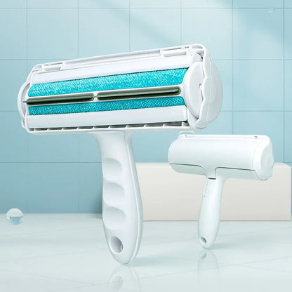 One-Hand Pet Hair Remover Roller – Self-Cleaning