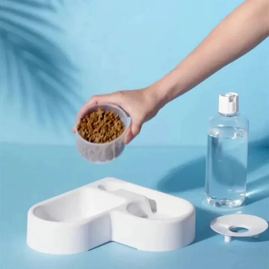 Automatic Pet Bowl – Dual Use for Feeding & Drinking