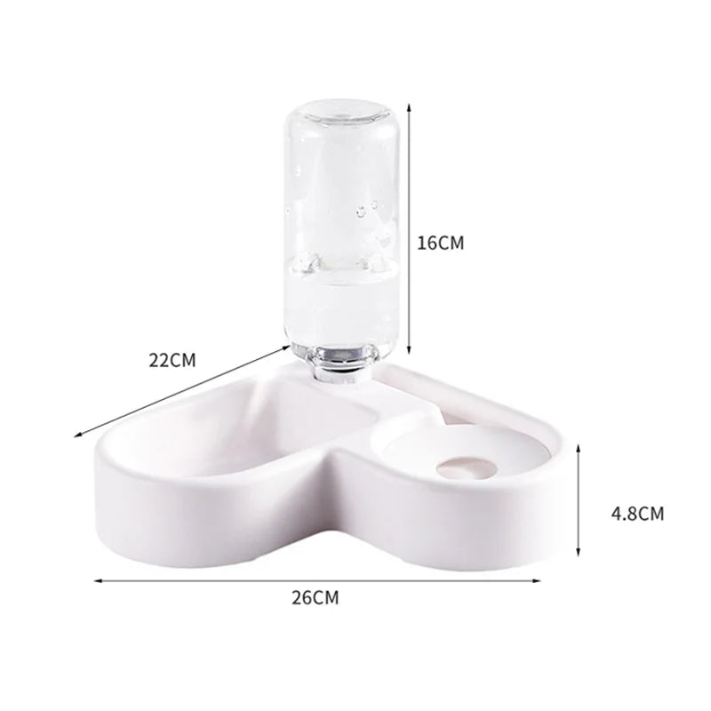 Automatic Pet Bowl – Dual Use for Feeding & Drinking