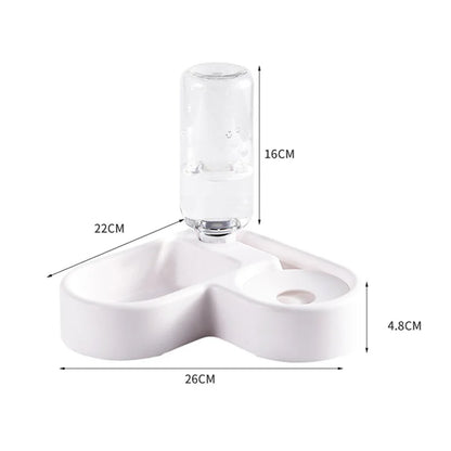 Automatic Pet Bowl – Dual Use for Feeding & Drinking
