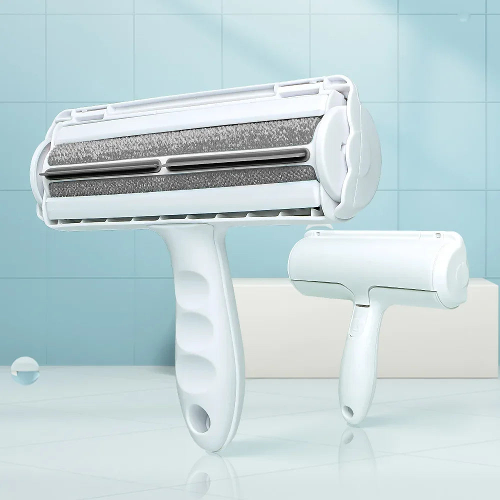 One-Hand Pet Hair Remover Roller – Self-Cleaning