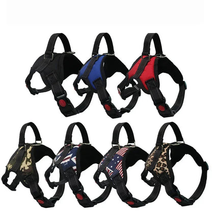 Reflective Dog Harness Set – Adjustable with 150cm Leash