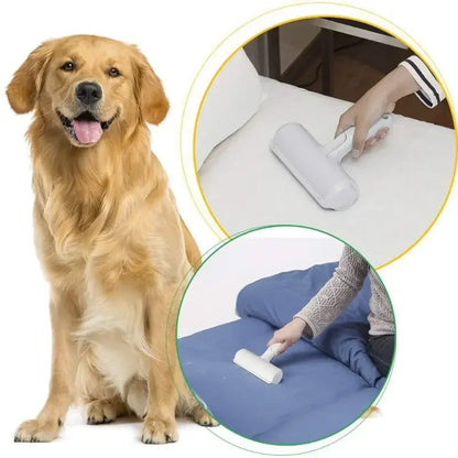 One-Hand Pet Hair Remover Roller – Self-Cleaning