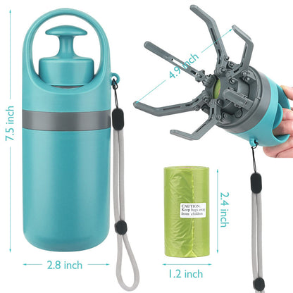 Portable Dog Pooper Scooper – With Bag Dispenser