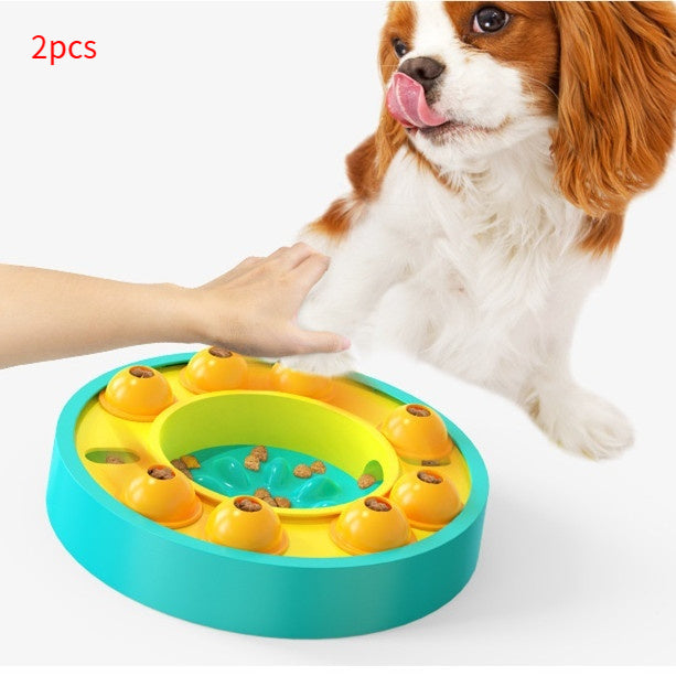 Dog Puzzle Toy & Slow Feeder – IQ Training Bowl